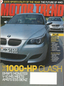 MOTOR TREND 2004 DEC - HPA/VW R28 GOLF, FERRARI F430